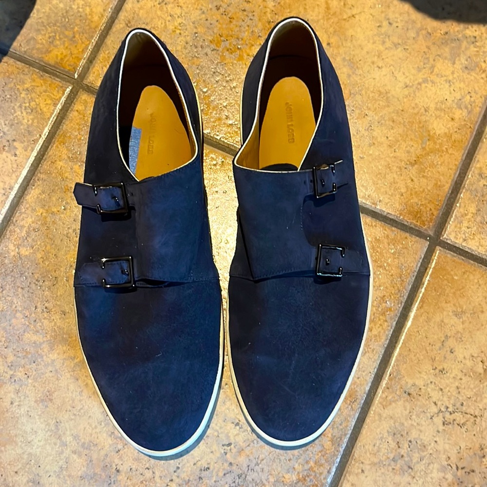 John Lobb Blue Suede shoes